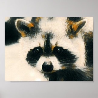 Racoon Lover Poster