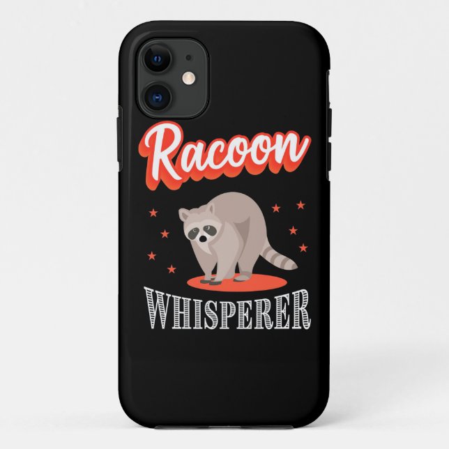 Racoon Lover Racoon Whisperer Case-Mate iPhone Case (Back)