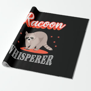 Racoon Lover Racoon Whisperer Wrapping Paper