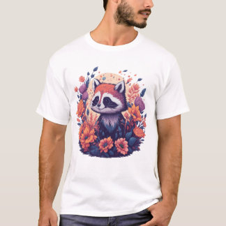 Racoon Lovers Artwork T-Shirt