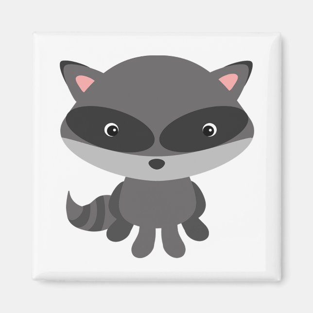 Racoon Magnet (Front)