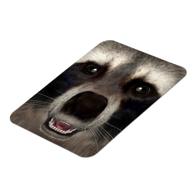 Racoon Magnet (Left Side)