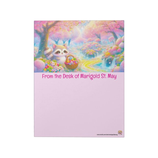 Racoon Notepad (Rotated)