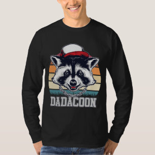 Racoon Owner Dad Trash Panda Dadacoon funny Fathe T-Shirt