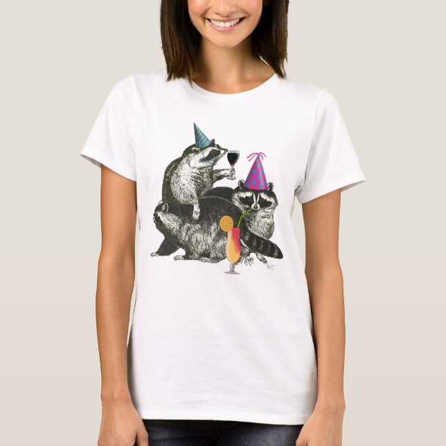 Racoon Party T-Shirt (Front)