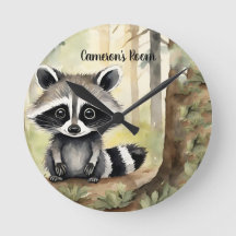 Racoon Personalised Woodland