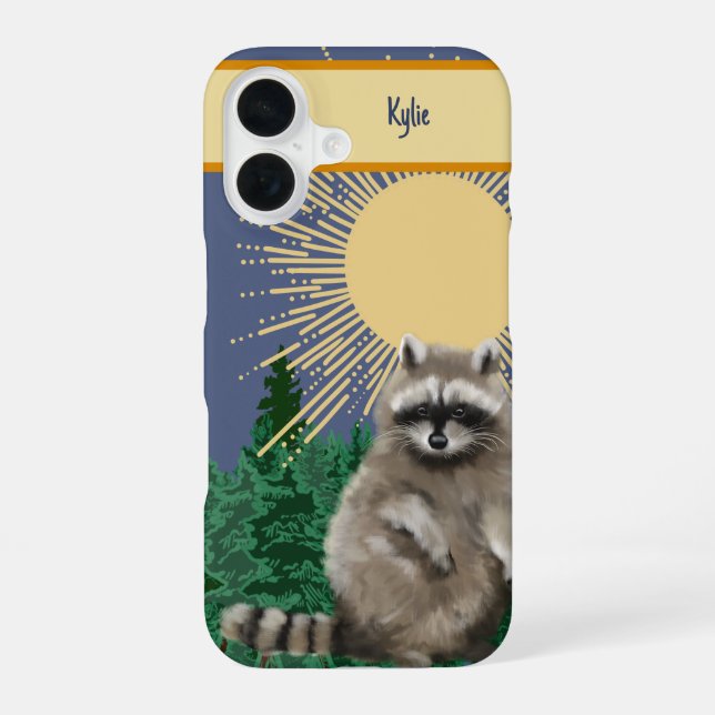 Racoon Phone Case (Back)