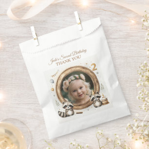 Racoon Photo Frame for Kids' Birthday Parties Favour Bag