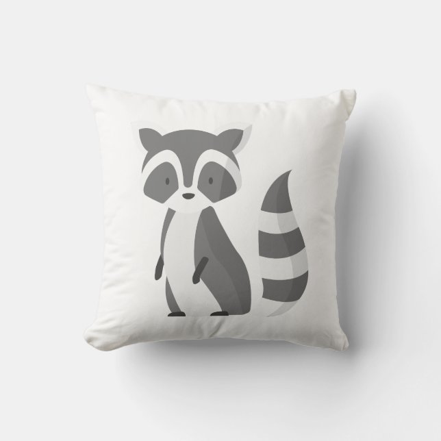 Racoon Pillow | Gift For Kids (Front)