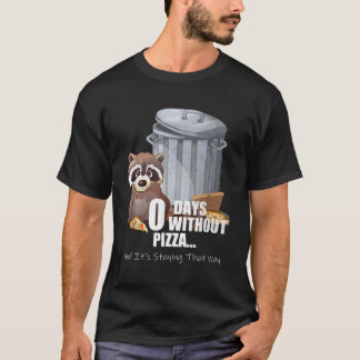 Racoon Pizza Trash Panda Pizza Day T-Shirt