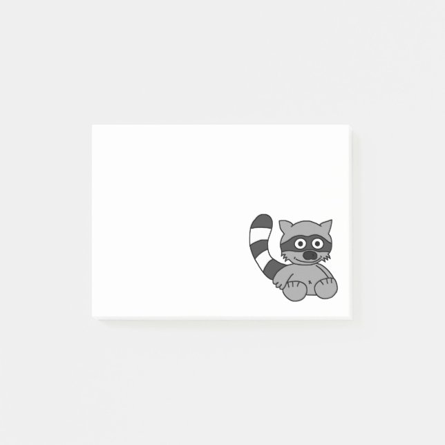 Racoon Post-it Notes (Front)