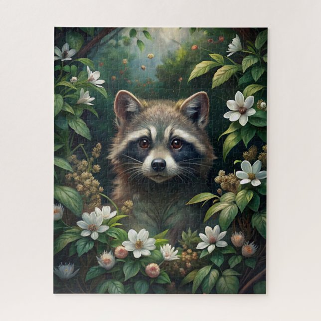 Racoon Puzzle (Vertical)
