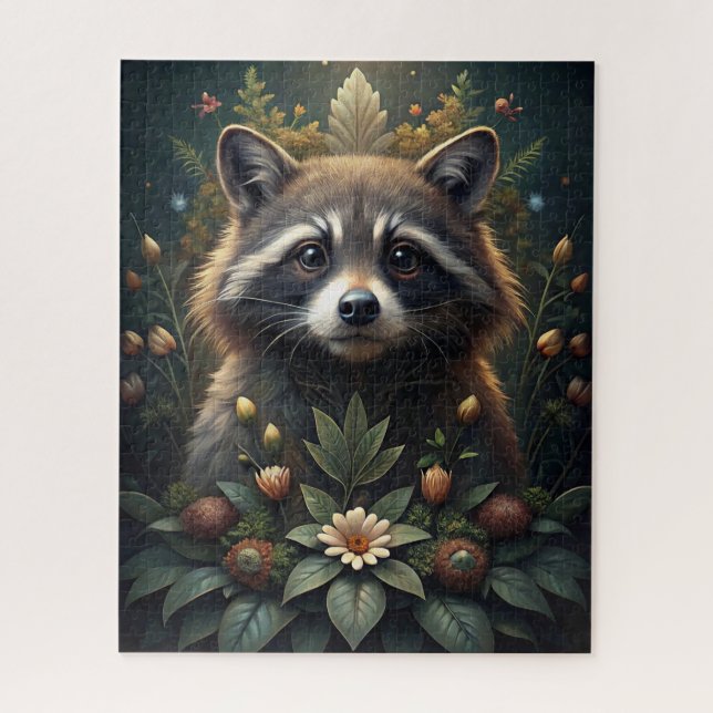 Racoon Puzzle (Vertical)