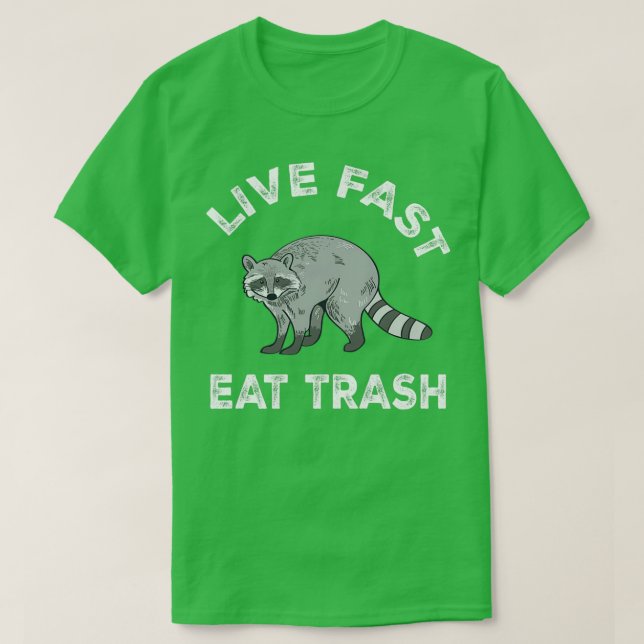 Racoon Racoon Ferret Lynx Trash Panda  T-Shirt (Design Front)