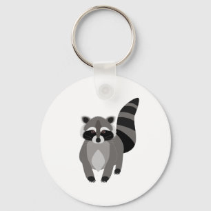 Racoon Rascal Key Ring