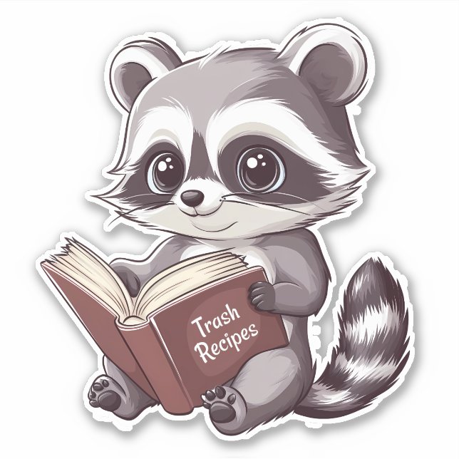 Racoon Reading book (Front)