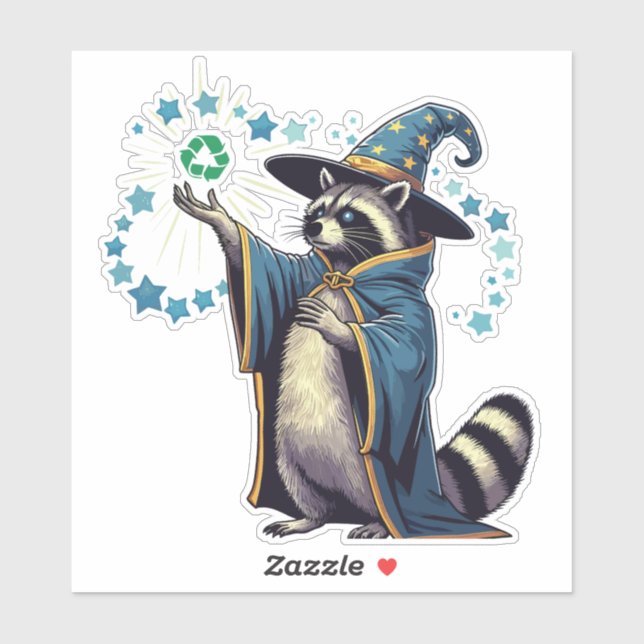 Racoon Recycling waste (Sheet)