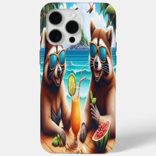 Racoon Rendezvous iPhone 15 Pro Max Case