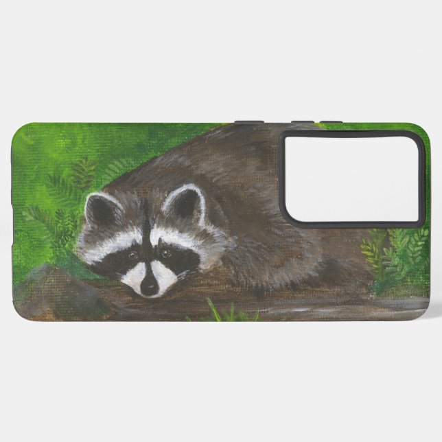 Racoon Samsung Galaxy S21+ Case (Back Horizontal)