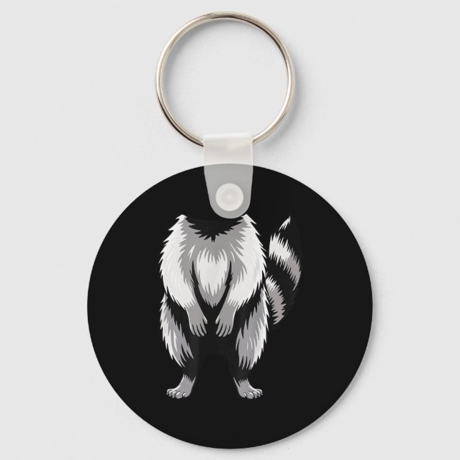Racoon Shirt Adult Kids Men Women Racoon Costume  Key Ring (Front)