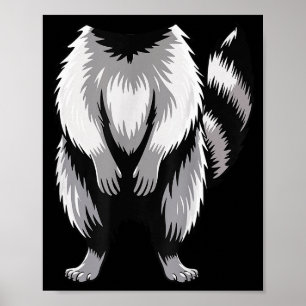 Racoon Shirt Adult Kids Men Women Racoon Costume  Poster