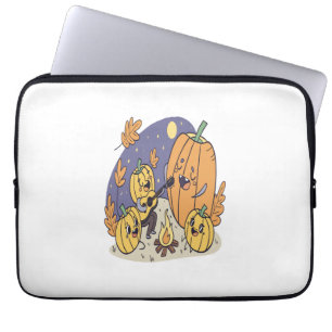 Racoon Shirt Country Pumpkin Laptop Sleeve