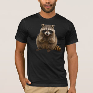 Racoon Smiling Thumbs Up! T-Shirt
