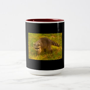 Racoon Style Two-Tone Coffee Mug