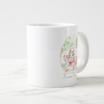 "Racoon Tea Party" Jumbo Mug