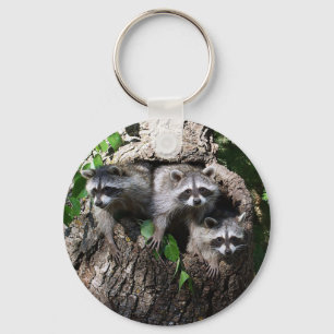 Racoon - The Three Amigos Key Ring
