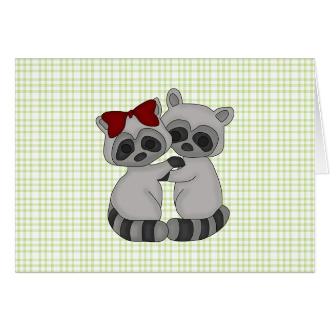 Racoon Twins (Front Horizontal)