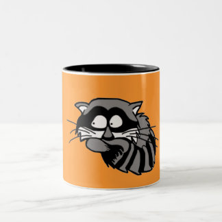 Racoon Two-Tone Coffee Mug
