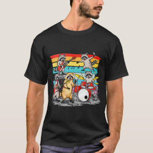 Racoon unhinged and feral T-Shirt