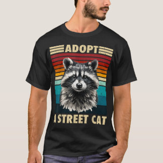 Racoon Vintage Retro Racoon For Women Men Kid T-Shirt
