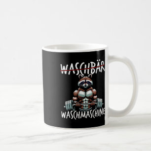 Racoon Washing Machine Racoon Fitness Bodybuildi Coffee Mug