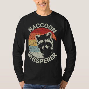 Racoon Whisperer Vintage Racoon Feeder Raccoons T-Shirt