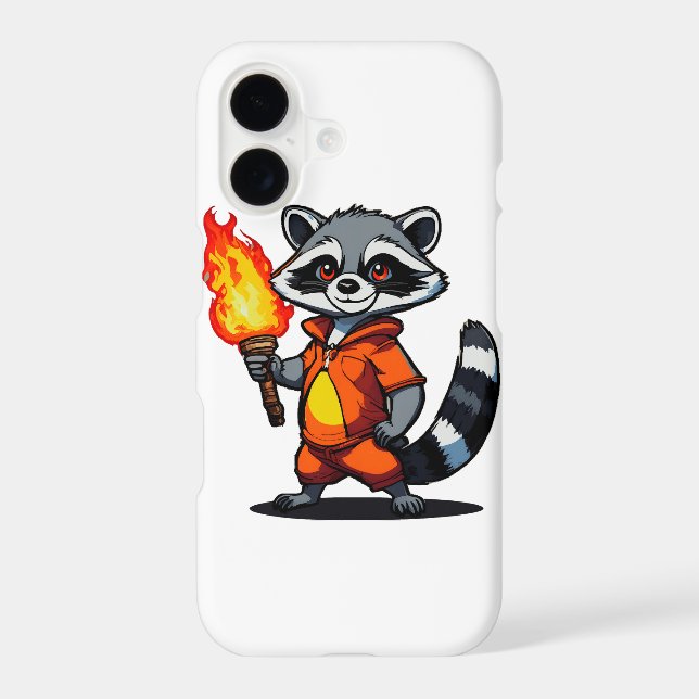 Racoon with Torch (Back)