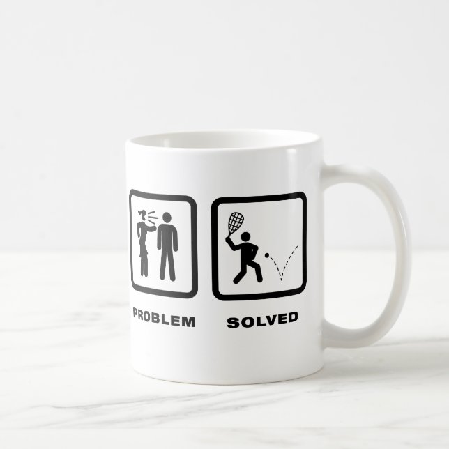 Racquetball Coffee Mug (Right)