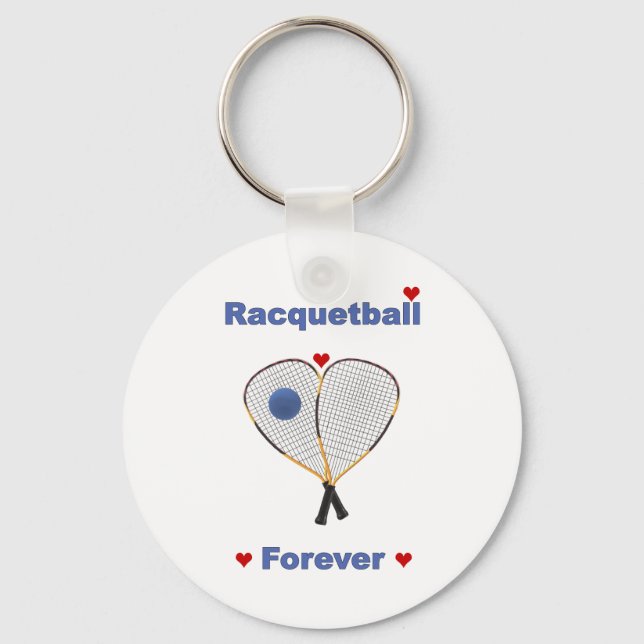 Racquetball Forever Key Ring (Front)