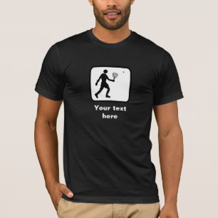 Racquetball Logo -- Customisable T-Shirt