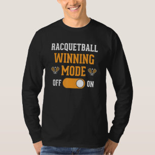 Racquetball Player Indoor Sports Player Paddle T-Shirt