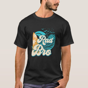 Rad Bro The Big One 1st Birthday Surf Family Match T-Shirt