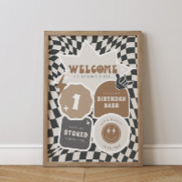 Rad Cool Dude | Boys Retro Skater Birthday