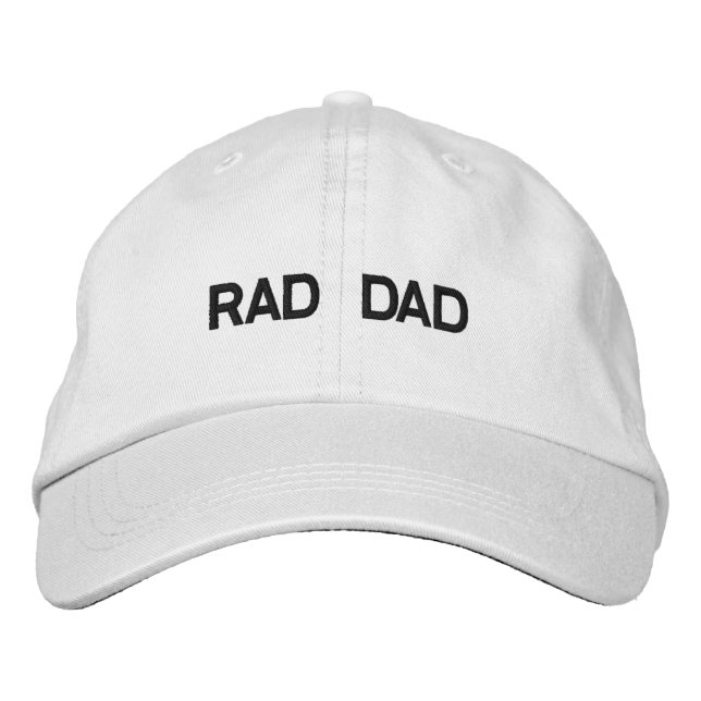 Rad Dad  Adjustable Hat (Front)