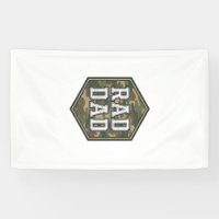 Rad Dad Camo Hexagon Vintage Engraving Design_1
