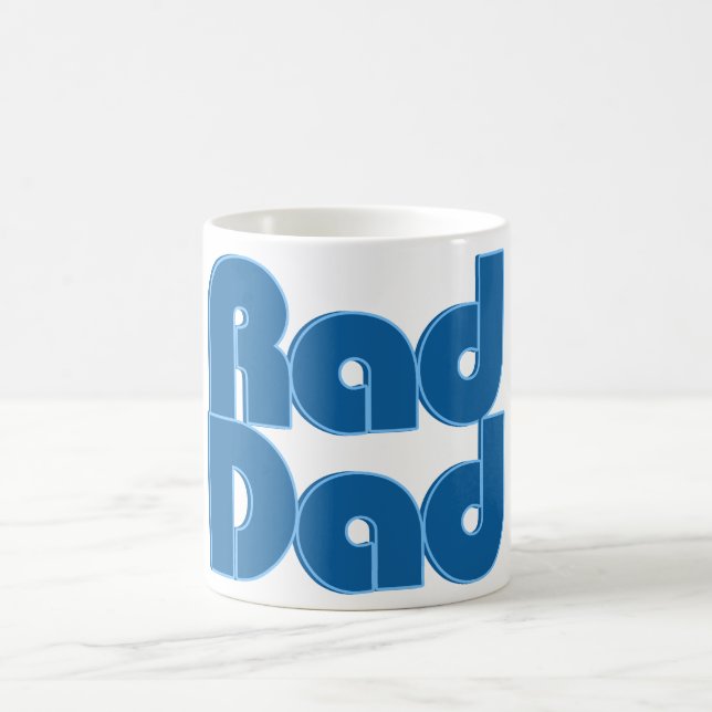 Rad Dad Coffee Mug (Center)