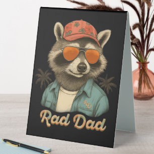 Rad Dad Funny Happy Father's Day Vintage