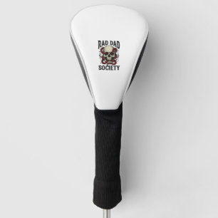 Rad Dad Society Vintage Skull Snake Shirt Design_1 Golf Head Cover
