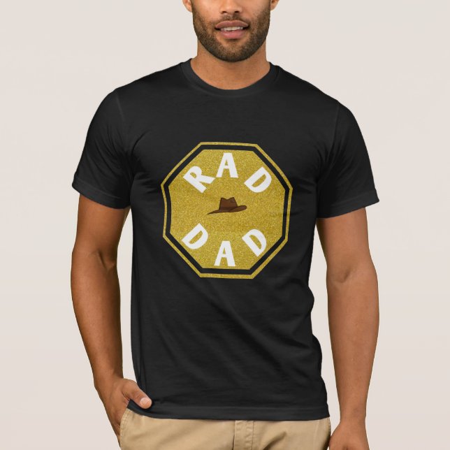  Rad Dad: The Coolest in the Clan T-Shirt (Front)