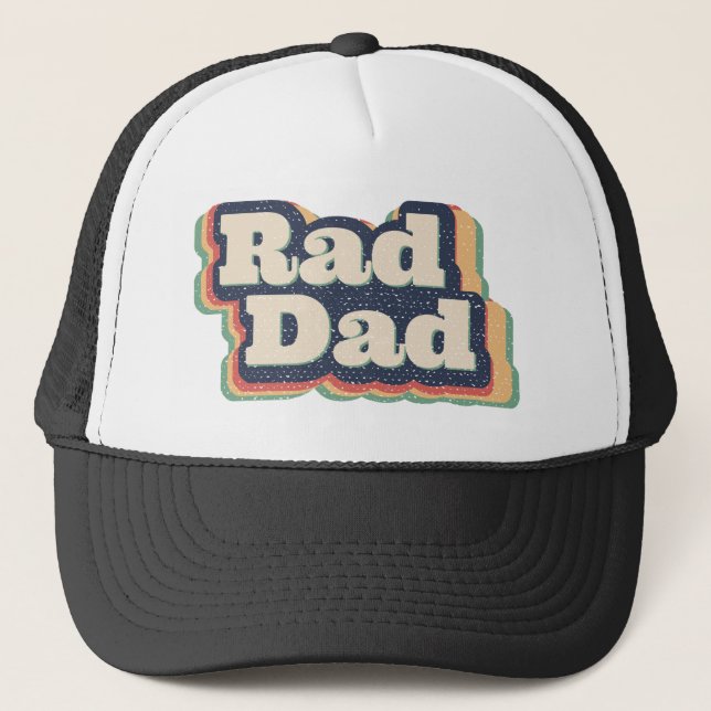 Rad Dad Trucker Hat (Front)